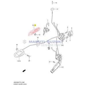 HANDLE ASSY_SIDE DOOR OUT_LH
