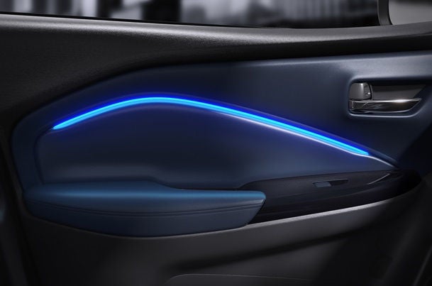 Door Ambient Light Blue Leather Finish (4 Door) | New Baleno (Alpha and Zeta Variants)
