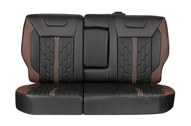 Seat Cover Premium Expedition Brown Finish| Brezza (Z+/Z/V Variant)