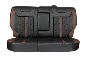 Seat Cover Premium Expedition Brown Finish| Brezza (Z+/Z/V Variant)