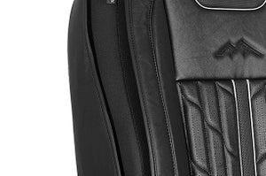 Seat Cover Premium Expedition Silver Finish| Brezza (Z+/Z/V  Variant)