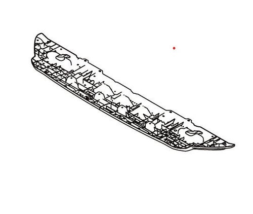 ABSORBER FRONT BUMPER LOWER