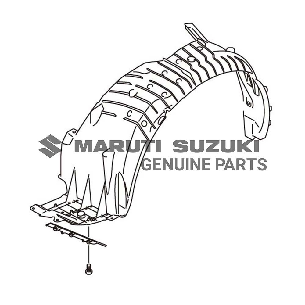 LINING_ FRONT FENDER LEFT
