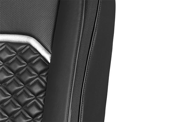 Seat Cover Silver Lining Prism Highlight | Alto K10