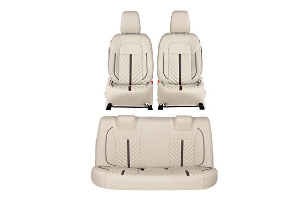 Seat Cover Brown Exuberance Finish | New Dzire (L Variant)