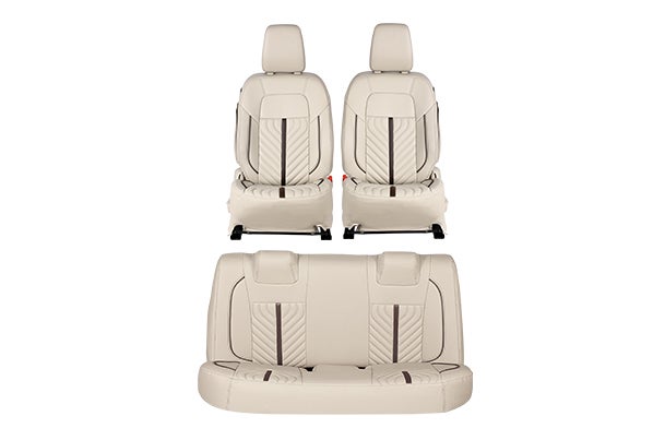 Seat Cover Brown Exuberance Finish | New Dzire (L Variant)