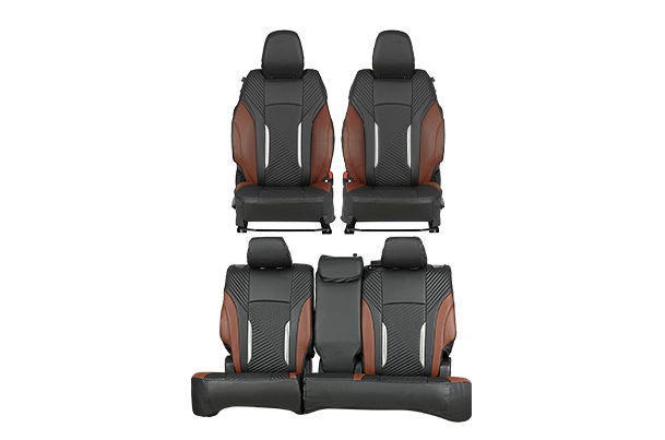 Seat Cover Electric Wave Silver Highlight | e VITARA (Zeta, Delta)