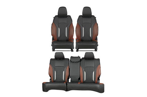 Seat Cover Electric Wave Silver Highlight | e VITARA  (Zeta, Delta)