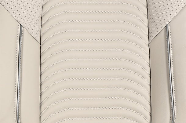 Seat Cover Premium Bevel Silver Highlight | New Dzire (L Variant)