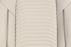 Seat Cover Premium Bevel Silver Highlight | New Dzire (L Variant)