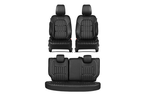 Premium Silver Jersey Highlight Seat Cover | New Swift (Z+/ Z Variant)