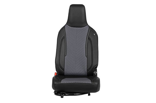 Seat Cover Grey Stellar Quilted Finish | EECO (6 Seater)