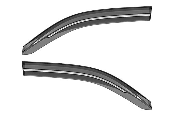 Door Visor - Silver Painted Insert | Victoris