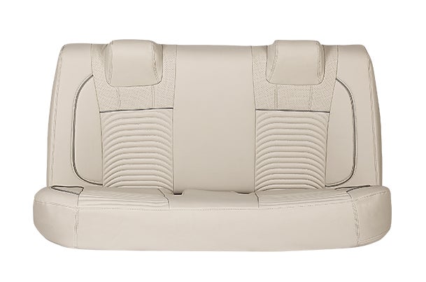 Seat Cover Premium Bevel Silver Highlight | New Dzire (L Variant)