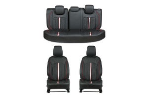 Cross-Country Red Dash Finish Sleeve Seat Cover | Fronx