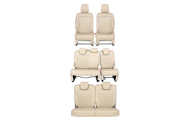 Seat Cover Bold Box Finish Silver Lining | Ertiga (All Variant)