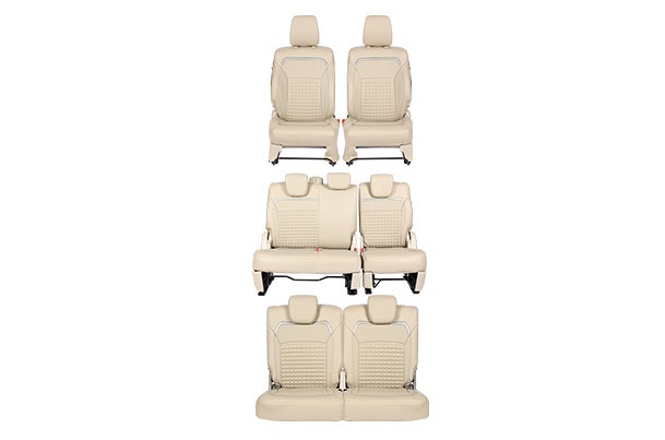 Seat Cover Bold Box Finish Silver Lining | Ertiga (All Variant)