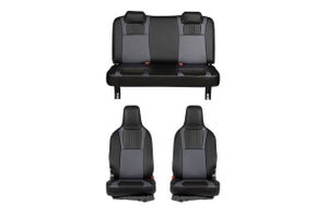 Seat Cover Triad Black Lining Grey Finish | EECO (6 Seater)