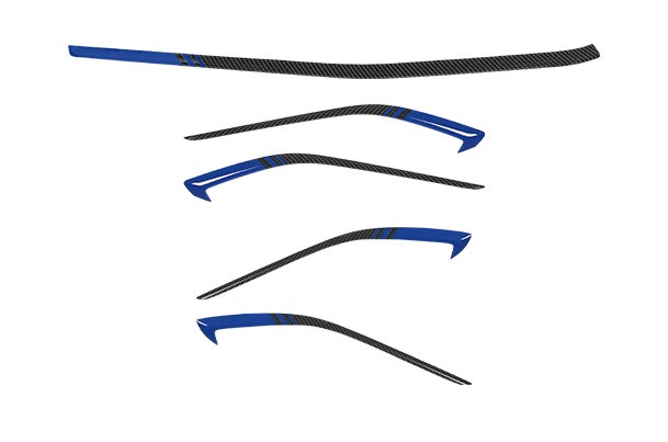 Interior Styling Kit - Carbon + Blue| New Swift