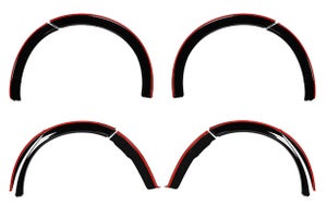 Wheel Arch Kit - Midnight Black + Sizzling Red| New Swift