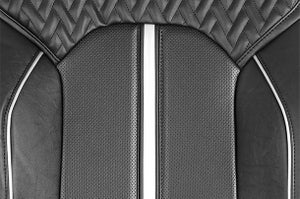 Seat Cover Premium Silver Highlight Finish | Grand Vitara (Sigma Delta Delta+ Variant)