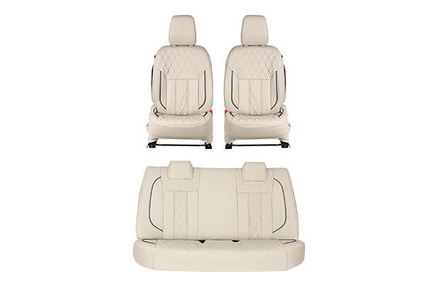 Seat Cover Premium Prism Black Lining Finish | New Dzire (L Variant)