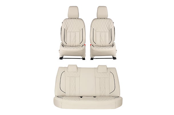 Seat Cover Premium Prism Black Lining Finish | New Dzire (L Variant)