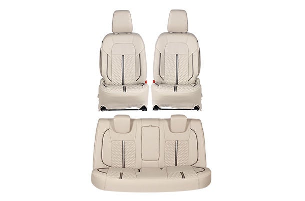 Seat Cover Stellar Silver Lining | New Dzire (Z+/Z/V Variant)