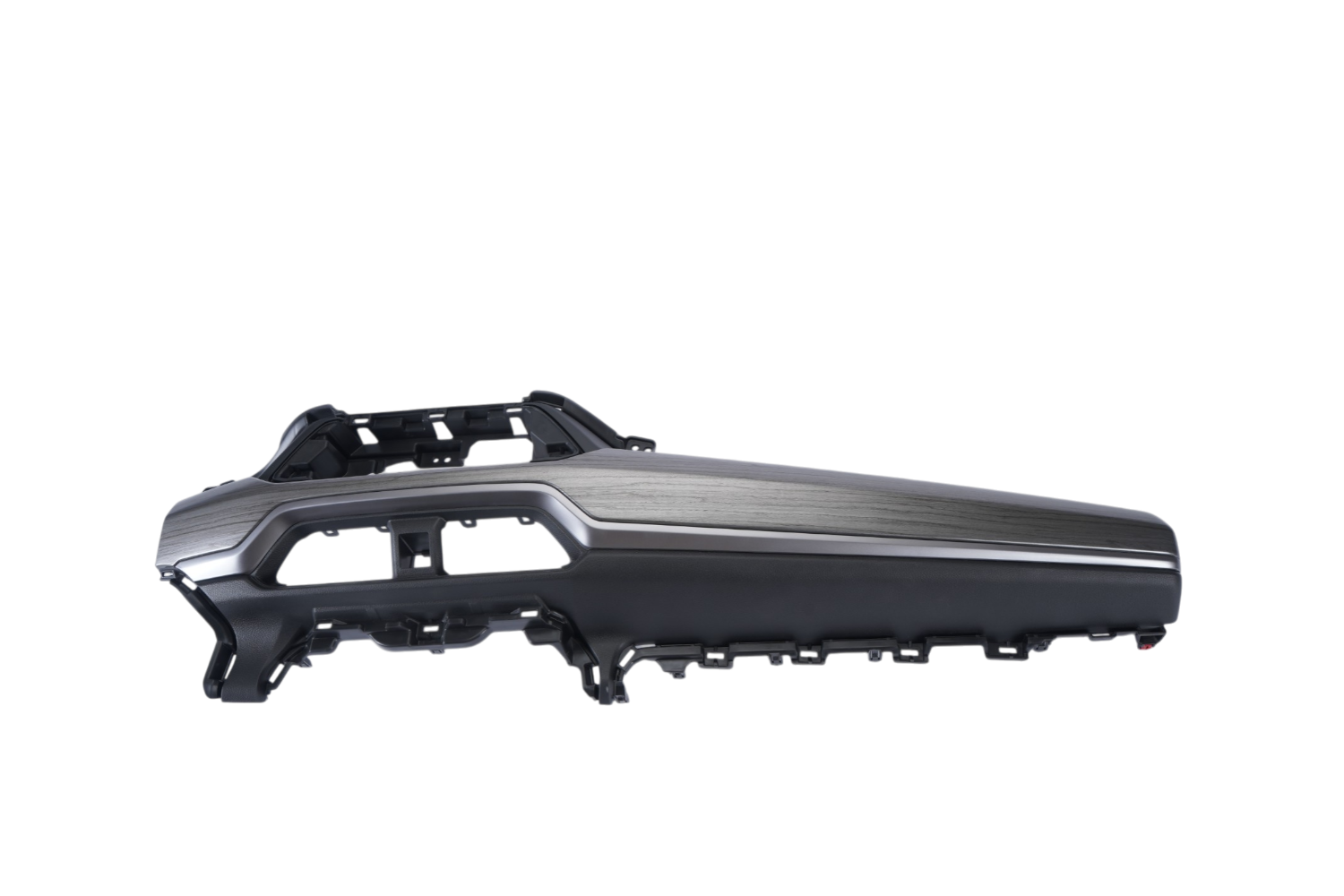 GARNISH_I/P CENTRE LOUVER (BLACK/SILVER)