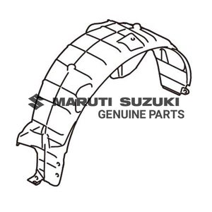 LINING_ REAR FENDER LEFT