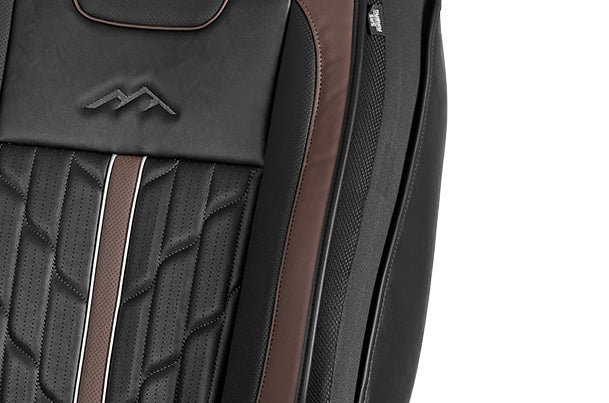 Seat Cover Premium Expedition Brown Finish| Brezza (Z+/Z/V Variant)