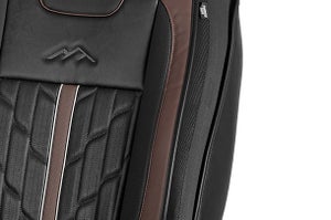 Seat Cover Premium Expedition Brown Finish| Brezza (Z+/Z/V Variant)