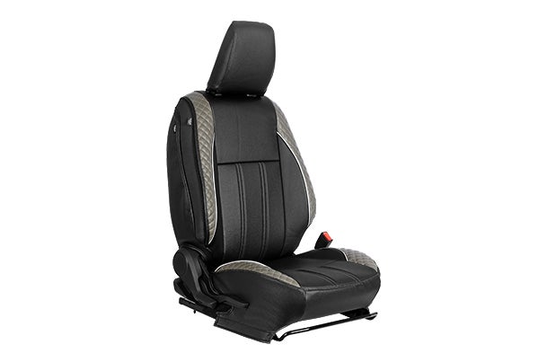 Buy Seat Cover Woods Terrain Greige Liner| Brezza (Z+/Z/V Variant