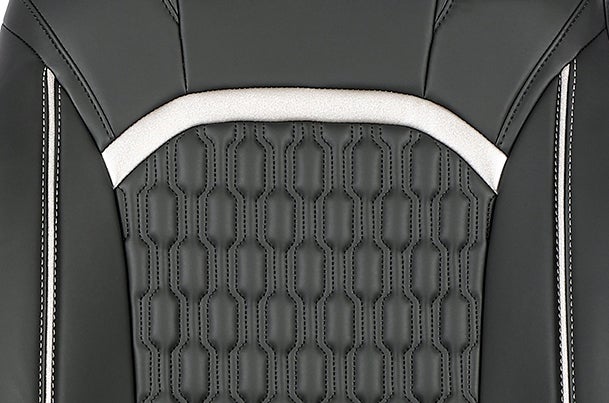 NexCross Silver Finish Sleeve Seat Cover | Fronx