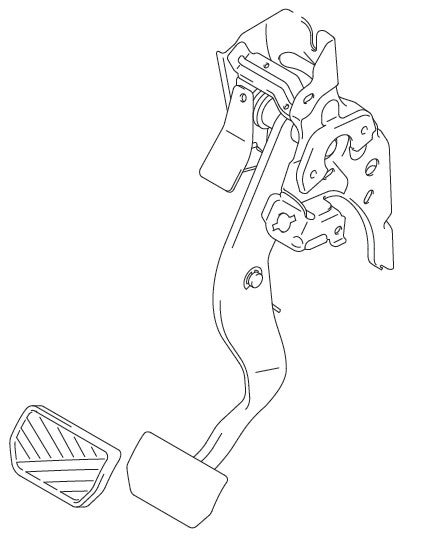 PEDAL ASSEMBLY BRAKE