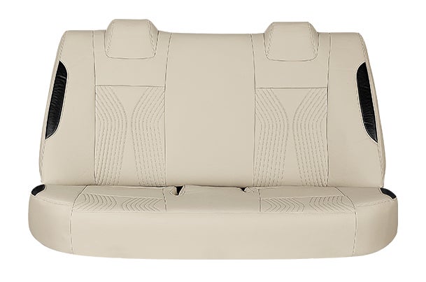 Seat Cover Luxe Black Waveflow Finish | New Dzire (L Variant)