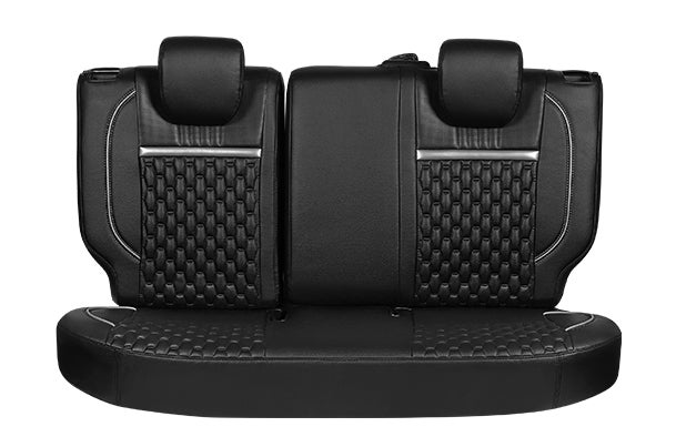 Bold Glamour Silver Highlight Seat Cover | New Swift (Z+/ Z Variant)