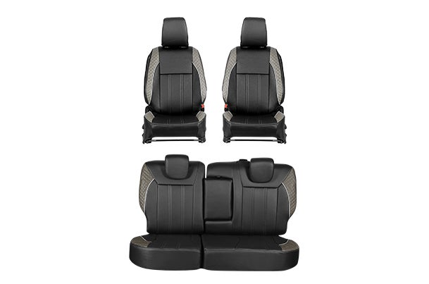 Seat Cover Woods Terrain Greige Liner| Brezza (L Variant)