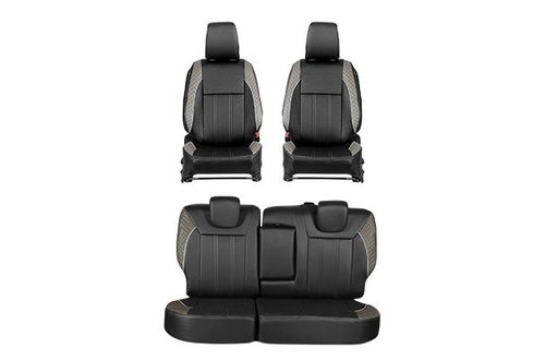 Seat Cover Woods Terrain Greige Liner| Brezza (L Variant)