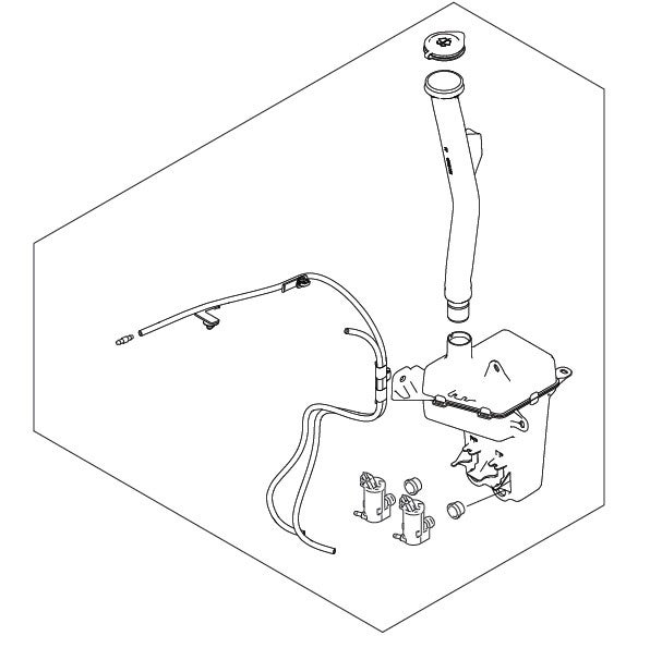 WASHER ASSEMBLYWINDSHIELD