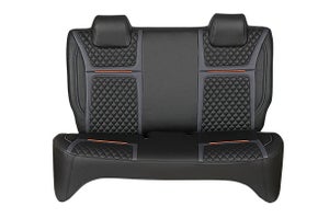 Seat Cover Orange Lining Bevel Finish | Alto K10 CNG (L/V/V+)