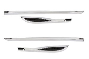 Body Side Moulding (Chrome + Bluish Black Insert) | New Baleno