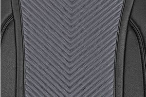 Seat Cover Grey Stellar Quilted Finish | EECO (6 Seater)