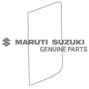 GLASS_REAR DOOR PARTITION_R