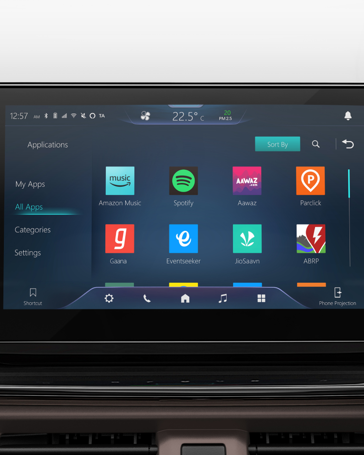Brezza app launcher