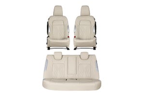 Seat Cover Luxe Silver Waveflow Finish | New Dzire (Z+/Z/V Variant)