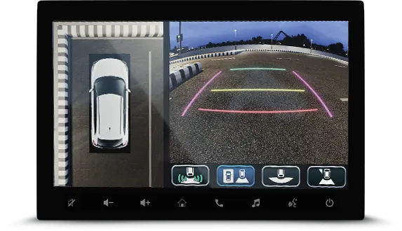 360° View Camera & Reverse Park Assist