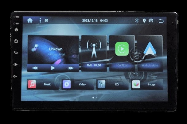 Wireless Multimedia Stereo - Android OS - 22.86cm (9 inches) - Android Auto & Car Play I Brezza