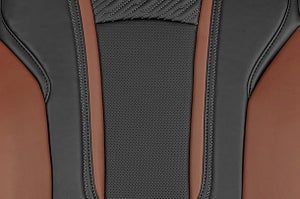 Seat Cover Lightning Cross Bordeaux Finish | e VITARA  (Zeta, Delta)