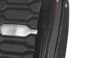 Seat Cover Silver Beam Crisp Highlight| Brezza (Z+/Z/V  Variant)